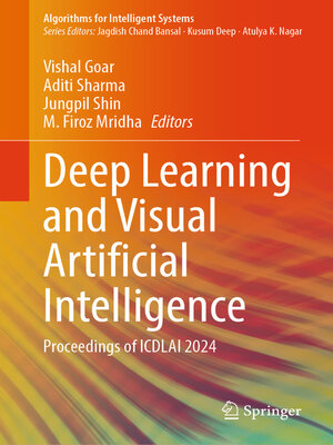 cover image of Deep Learning and Visual Artificial Intelligence